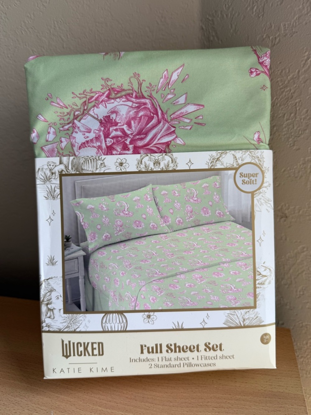 NWT Wicked Katie Kime Full Sheet Set